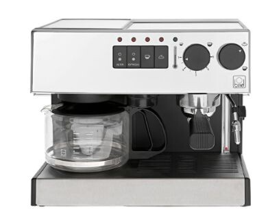 Máquina de Café Briel ED132 | 1800W, 20 Bares, Cromado