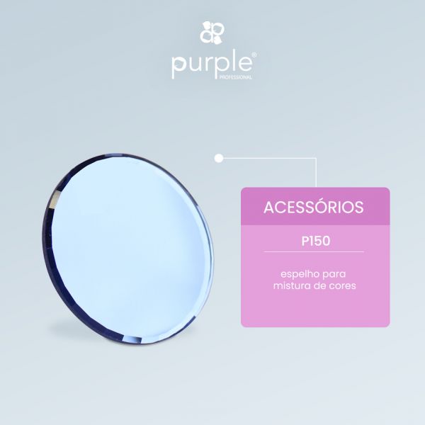 Purple Professional Espelho para Mistura de Cores