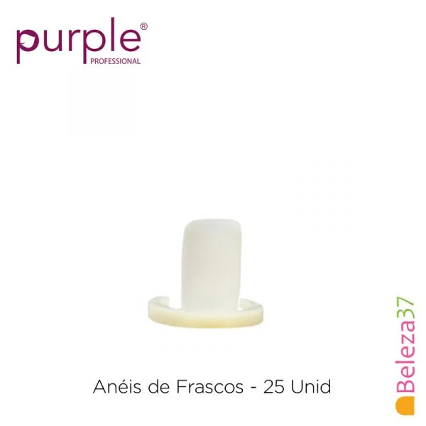 Purple Anéis de Frascos Purple 25 Unidades
