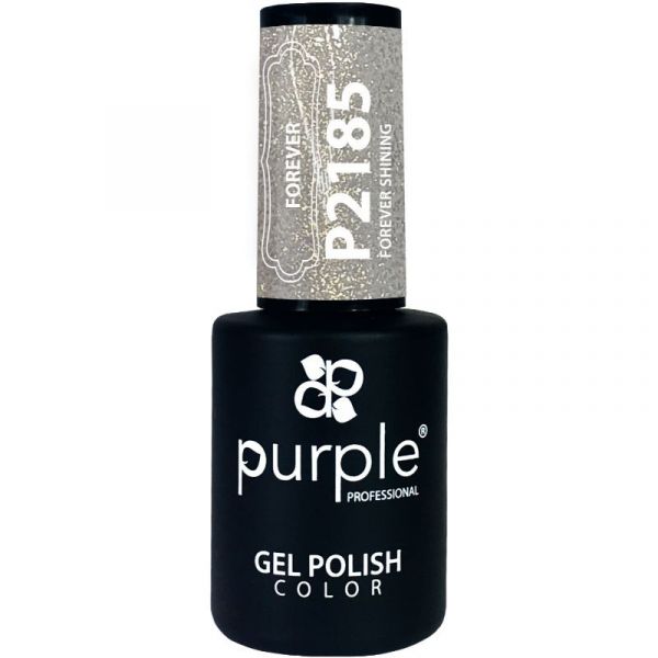 Purple Verniz Gel Tom Forever Shining Glitter 10ml