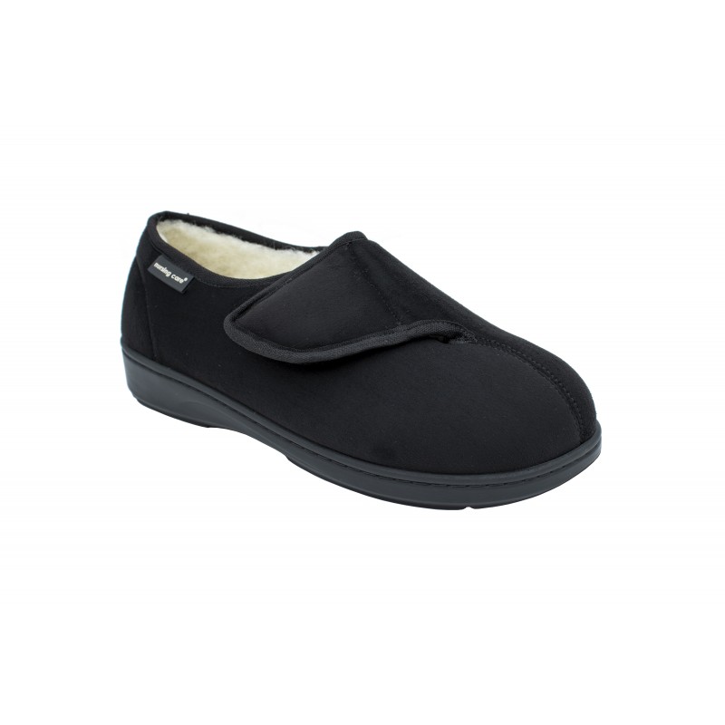 Sapato NURSING PINHEIRO WW82TN11 | Linha Comfort | Ajuste e Conforto para Pés Sensíveis | Preto (T.4)