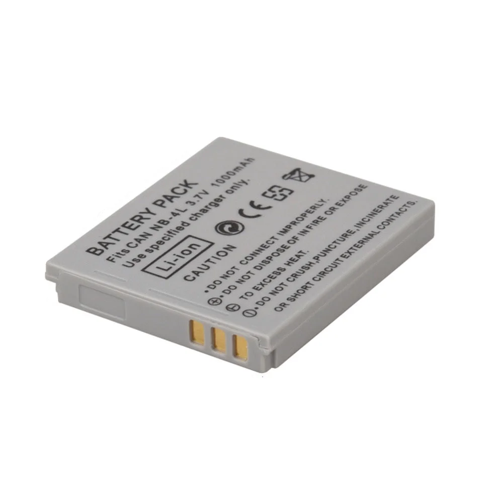 Bateria Compatível Canon NB-4L 1000mAh - Multi4you®