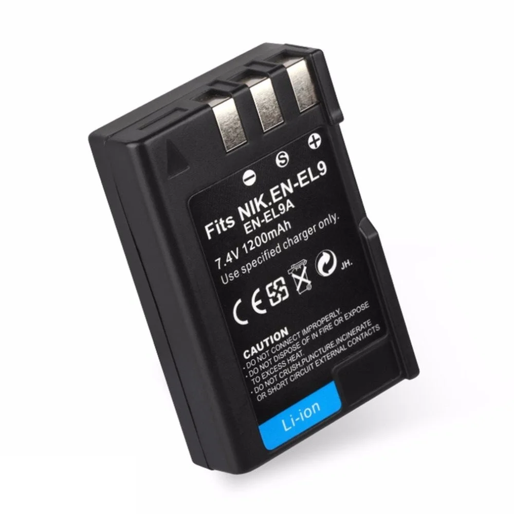 Bateria Compatível Nikon EN-EL9 / EN-EL9a 1200mAh