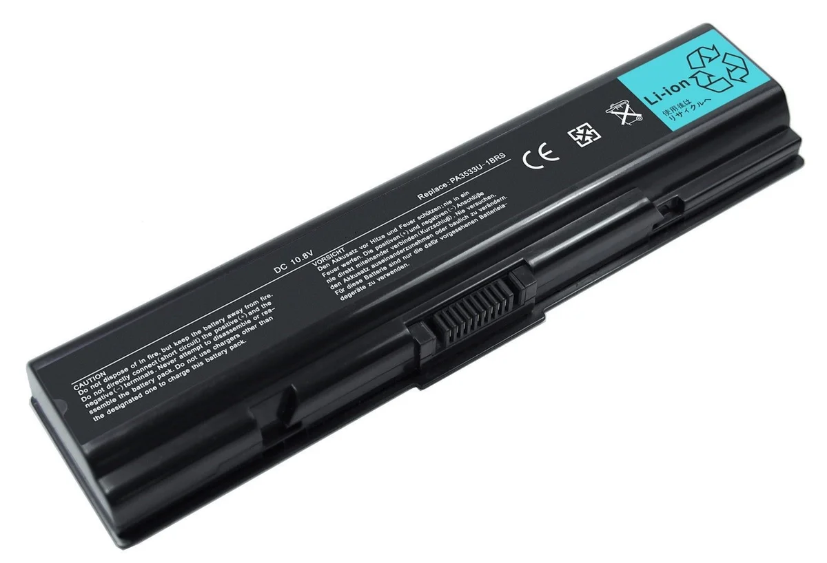 Bateria Compatível para Toshiba A200 PA3533U-1BRS PA3534U-1BRS PABAS098 4400mAh - Multi4you®