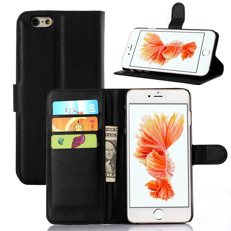 Capa Carteira Tipo Livro Wallet para Apple iPhone 6 Plus - Multi4you®
