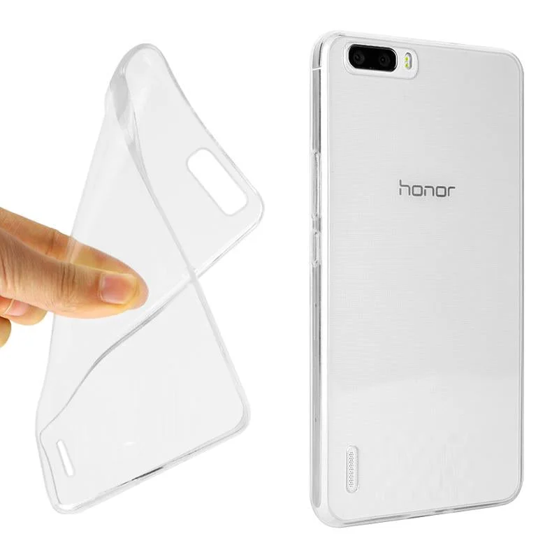Capa Transparente Gel TPU Silicone para Huawei Honor 6 Plus - Multi4you®