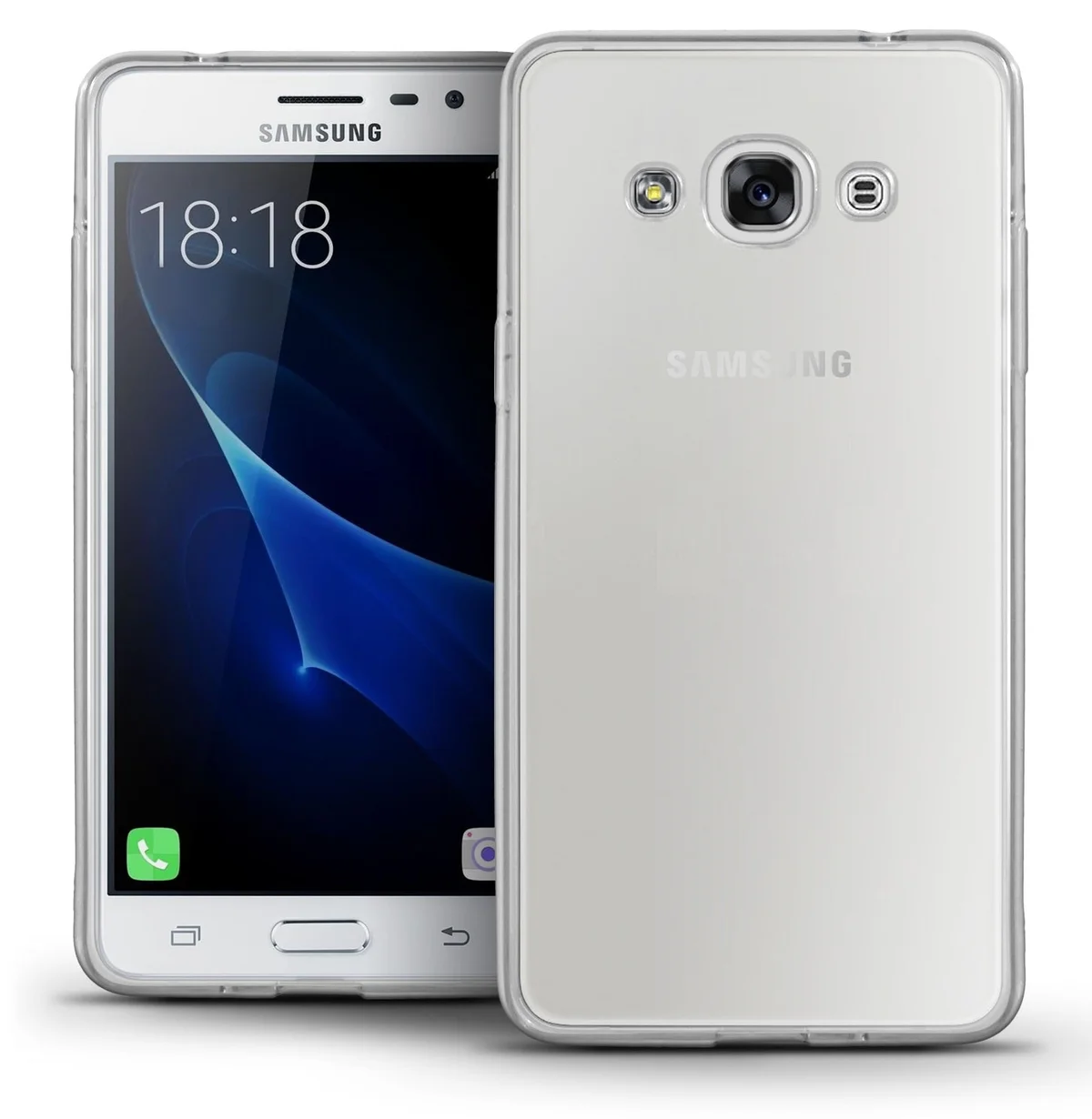 Capa Transparente Gel TPU Silicone para Samsung Galaxy J3 Pro - Multi4you®