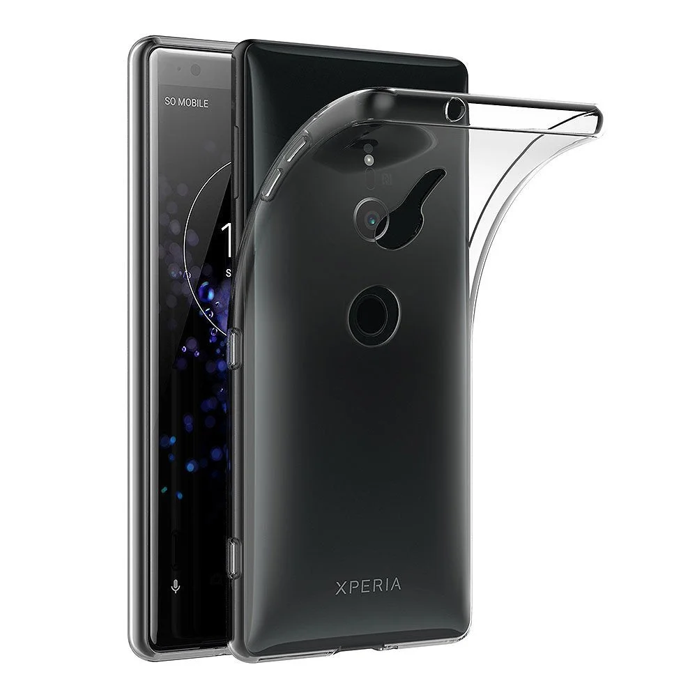 Capa Transparente Gel TPU Silicone para Sony Xperia XZ2 - Multi4you®