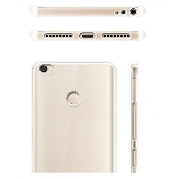 Capa Transparente Gel TPU Silicone para Xiaomi Mi Max - Multi4you®