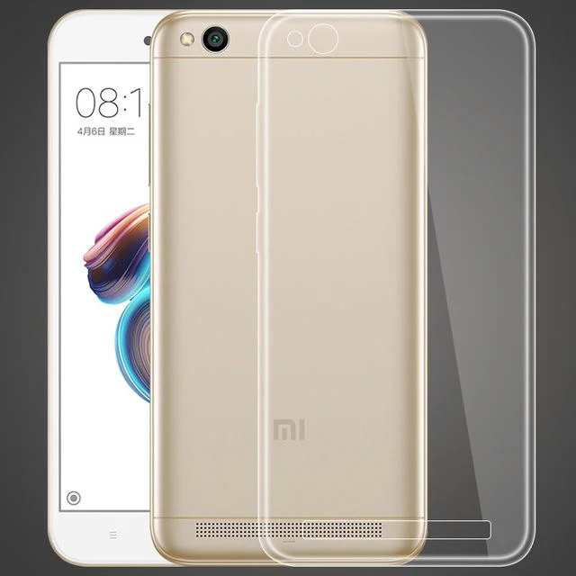 Capa Transparente Gel TPU Silicone para Xiaomi Redmi 5A - Multi4you®