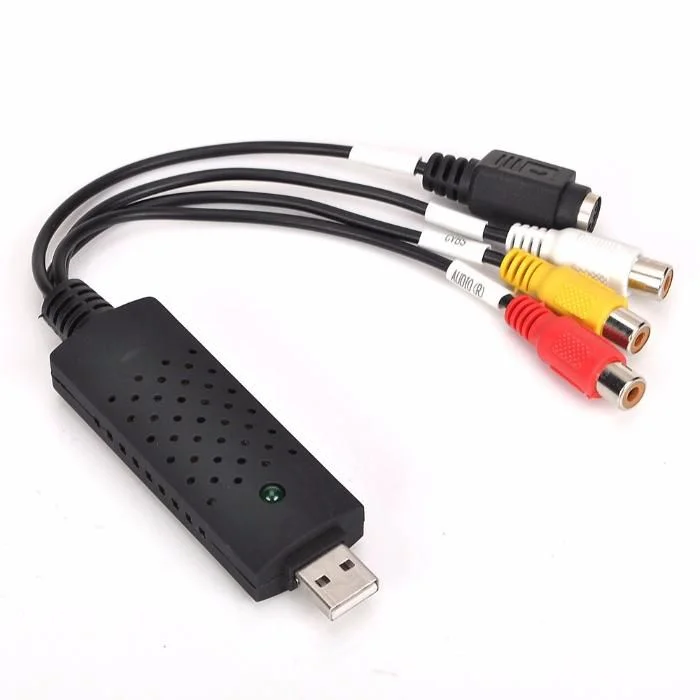 Capturadora de Vídeo USB para RCA / S-Vídeo - Easycap Capture - Multi4you®