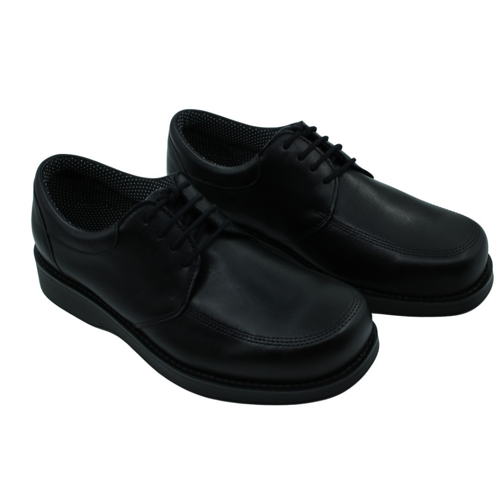 Sapato Diabético para Homem com Atacador (PRETO, 40)