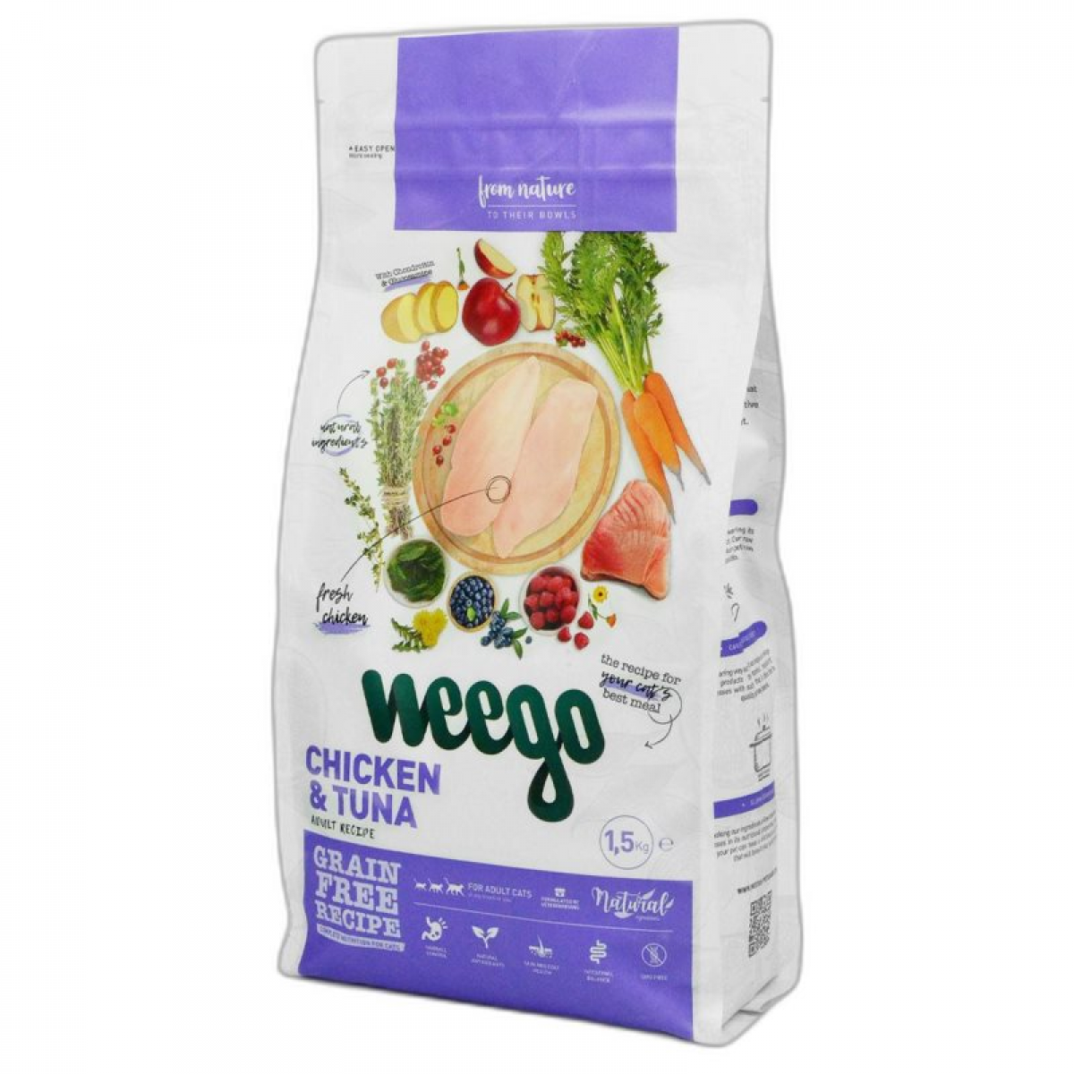 Weego Frango & Atum 1,5Kg