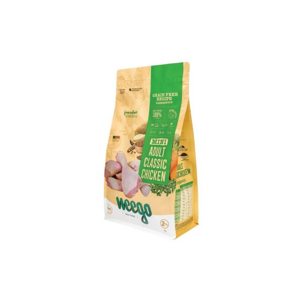 Weego Ração Cão Adulto Frango Mini 2kg