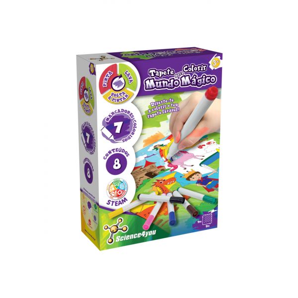 Science4You Tapete Para Colorir - Mundo Mágico