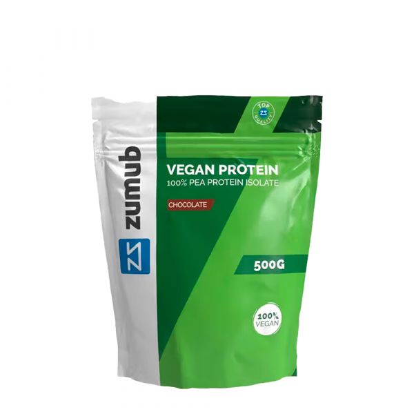 Zumub Proteína de Ervilha Vegan Chocolate 500g