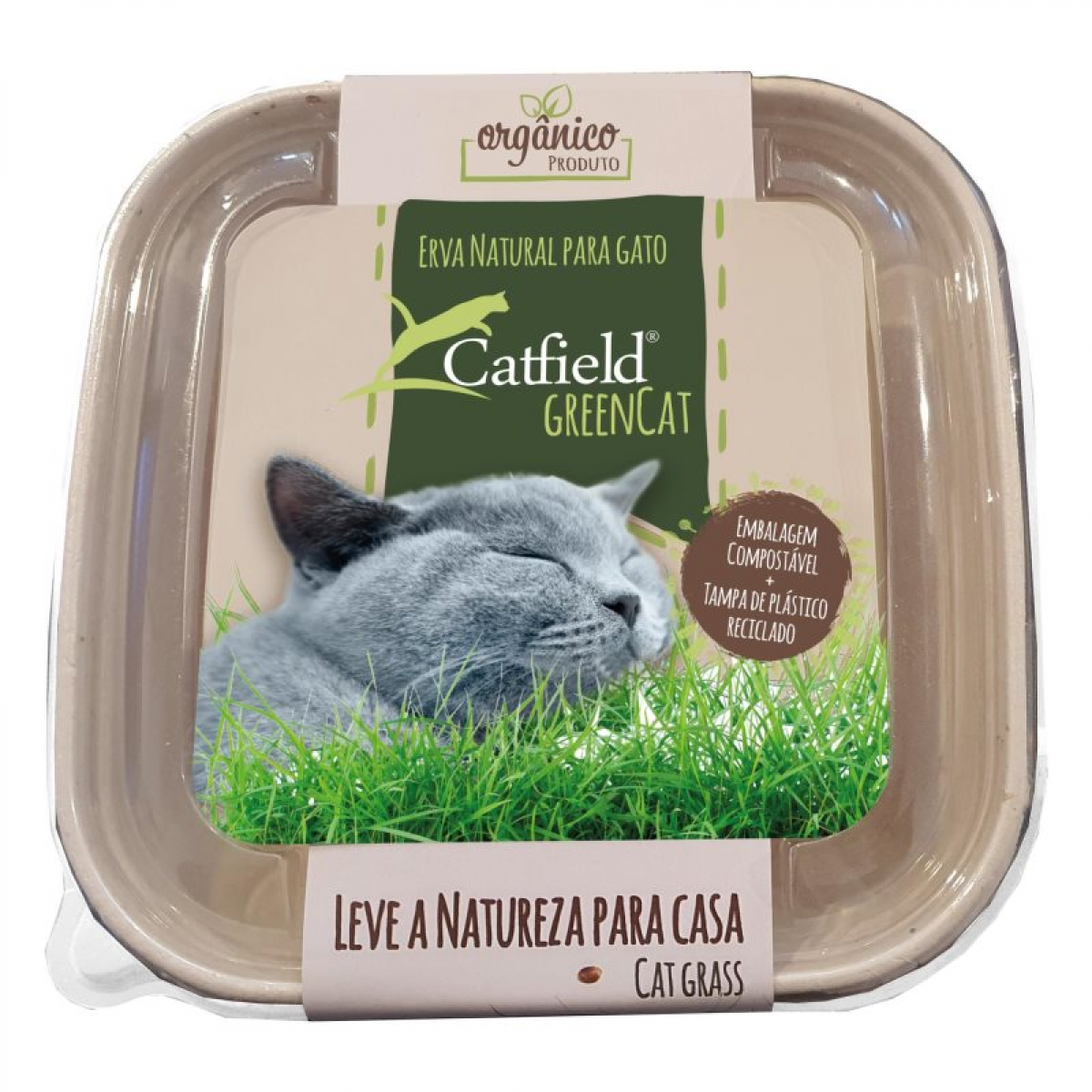 Catfield Green Cat Erva Natural para Gato - Campet