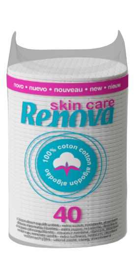 Renova Skin Care Discos Desmaquilhantes Maxi x 40
