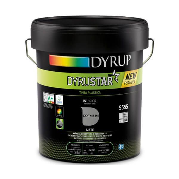 Dyrup Tinta Dyrustar Branco 15L - 5555-800-7