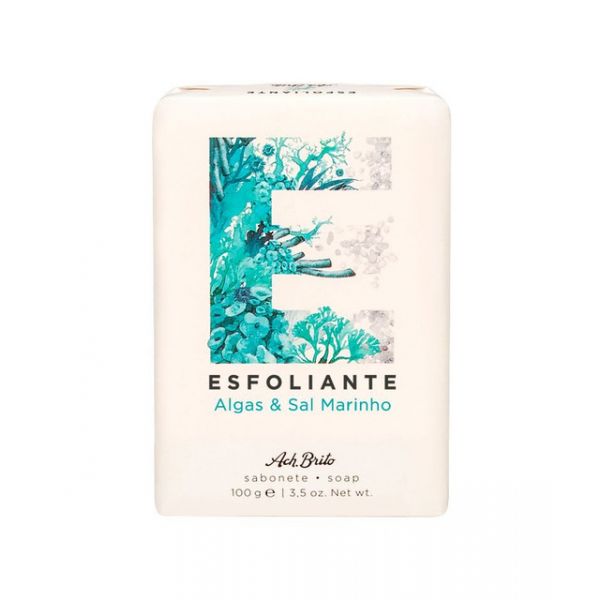 Ach Brito Sabonete Esfoliante Algas & Sal Marinho 100g