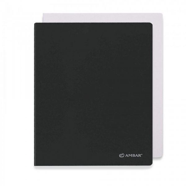Ambar Caderno A4 Liso 80 Fls Preto 1 Un