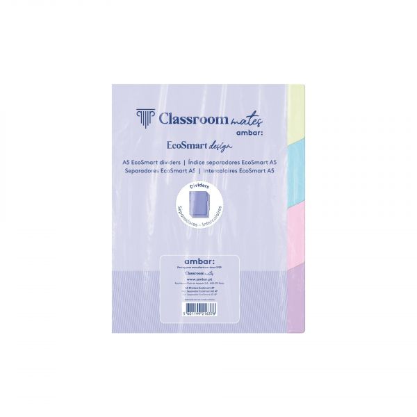 Ambar Separadores para Caderno Inteligente EcoSmart A5 1 un.