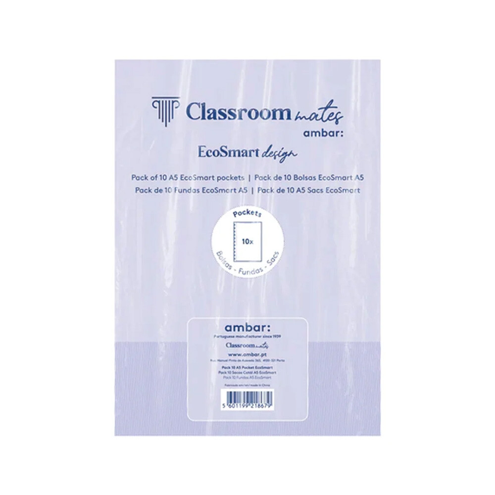 Bolsa (micas) Caderno Inteligente Ambar Ecosmart A5 10un