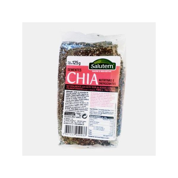 Salutem Sementes de Chia 125g