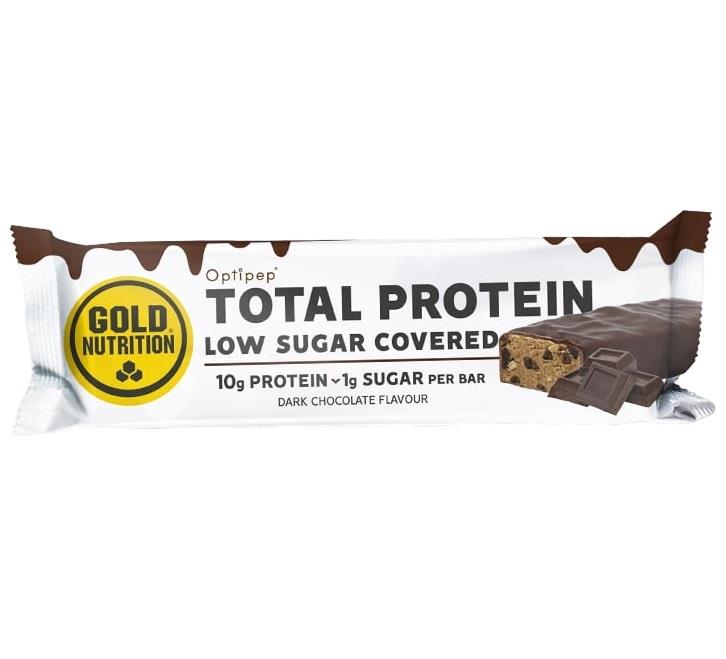 Gold Nutrition Total Protein Low Sugar Covered 30g Dark Chocolate