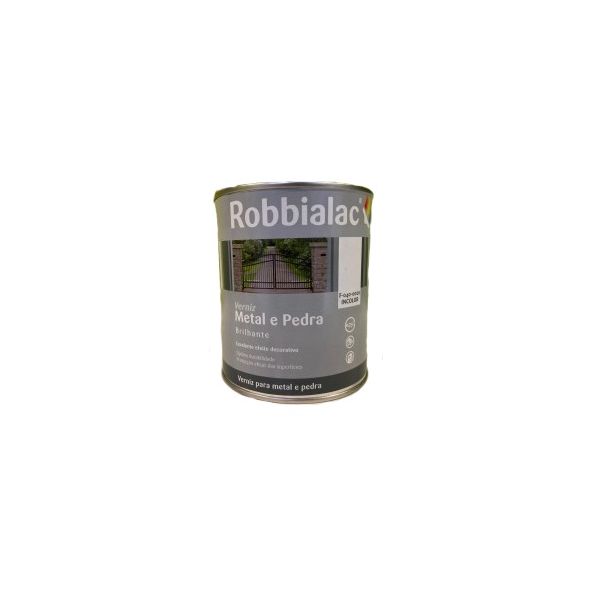 Robbialac Verniz P/ Metais e Pedras Brilhante 0.25L 040-0020