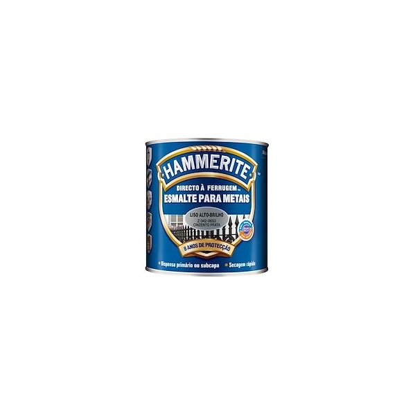 Hammerite Esmalte Antioxidante e Anticorrosivo Cinza Prata 0.25L