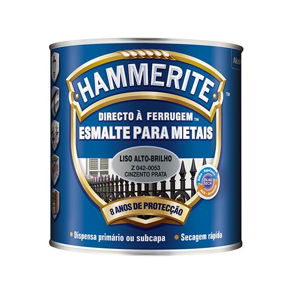 Hammerite Esmalte Antioxidante e Anticorrosivo Prata 2.5L - 12918290