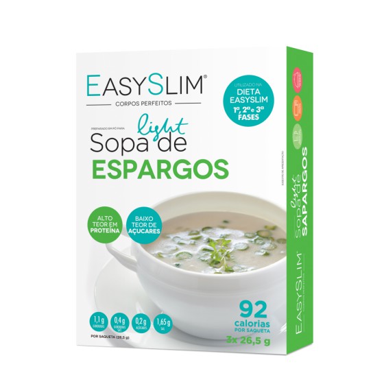 EASYSLIM SAQUETAS SOPA LIGHT ESPARGOS 26,5X3 | WOWFARMA