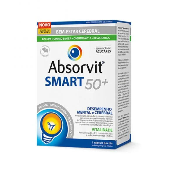 Absorvit Smart50+ 30 Cápsulas