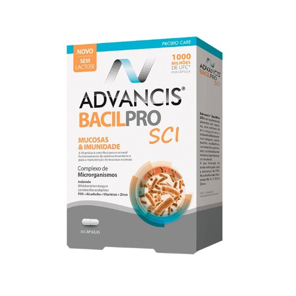 Advancis Bacilpro SCI 30 Cápsulas