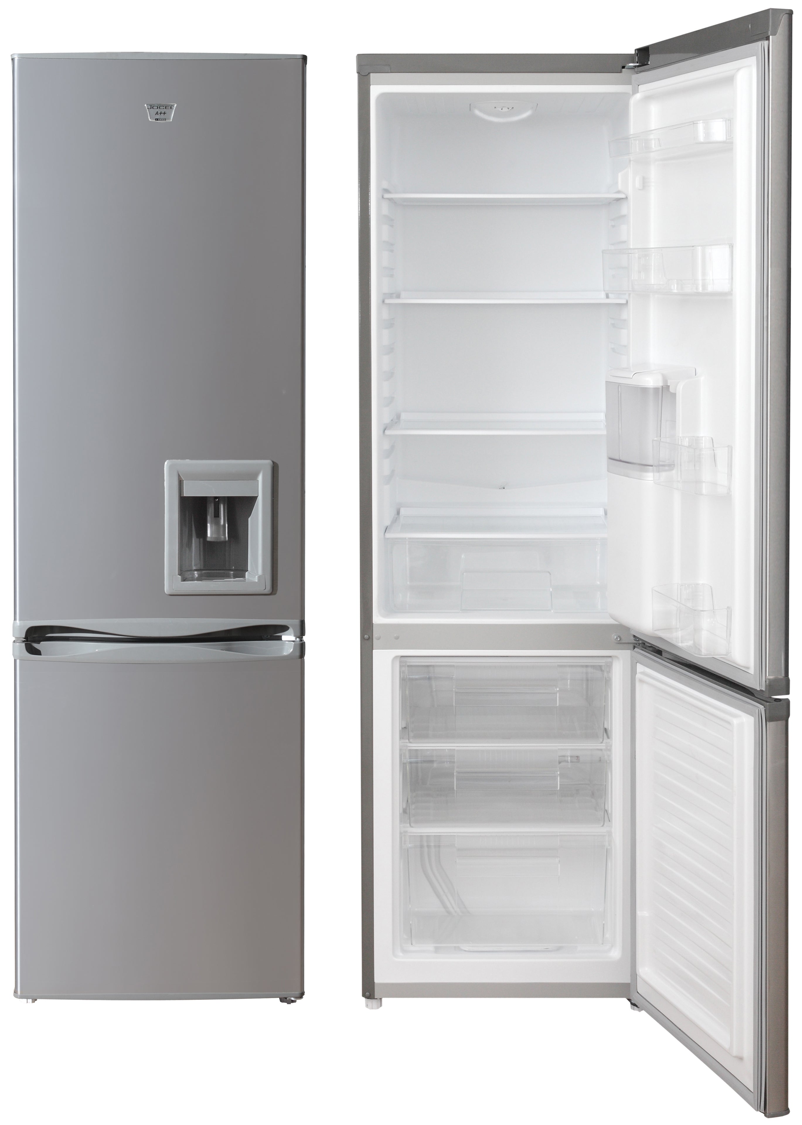 Frigorífico Combinado Jocel JC-350LSD A++ 244L - Inox