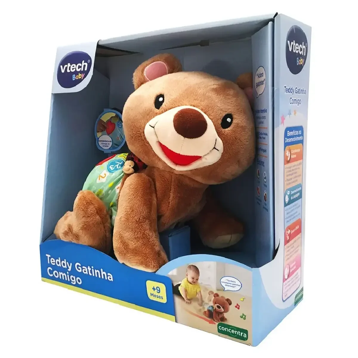 V-Tech Baby - Teddy Gatinha Comigo