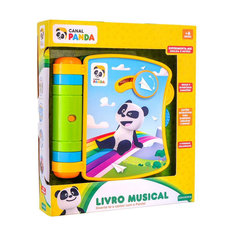 Livro Musical do Panda
