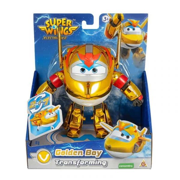 Super Wings: Electric Heroes Veículos Deluxe Transformáveis 1 un.