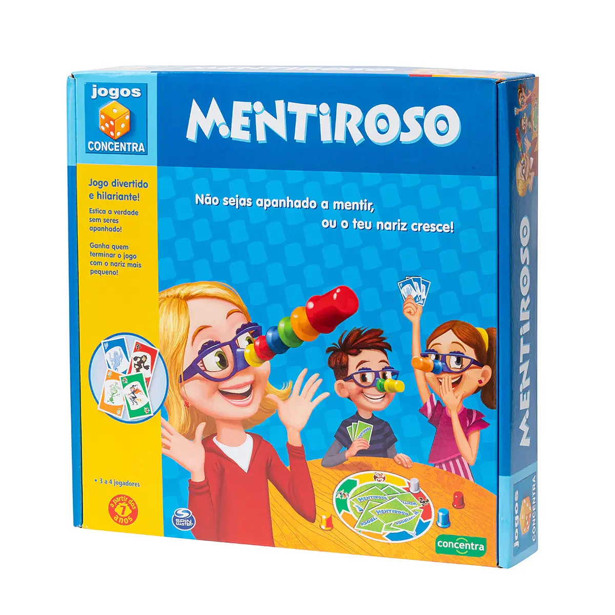 Concentra Jogo Tabuleiro O Mentiroso