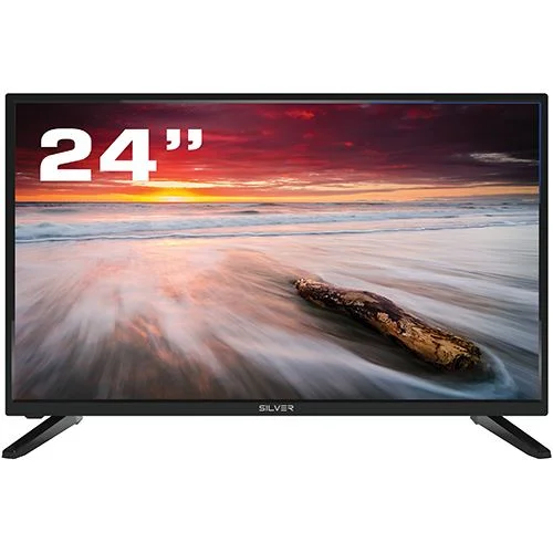 TV Silver 24" HD LED LE494397 60cm - Preto