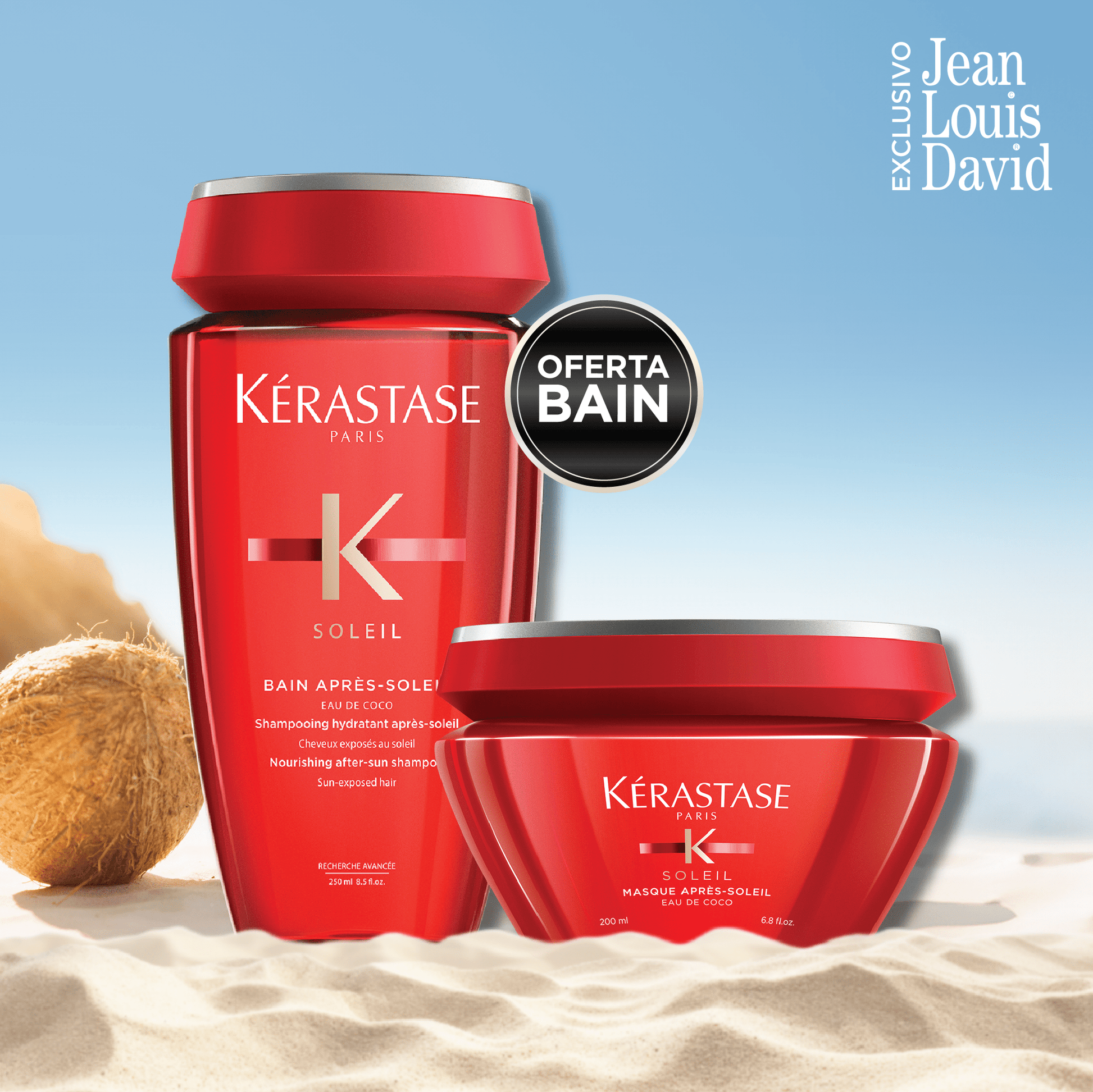 Kérastase Coffret Solar Bain Máscara