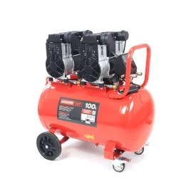 Compressor de Ar Monobloco, 100L, 6HP, 4 Cabeças - 2 Motores, LCD