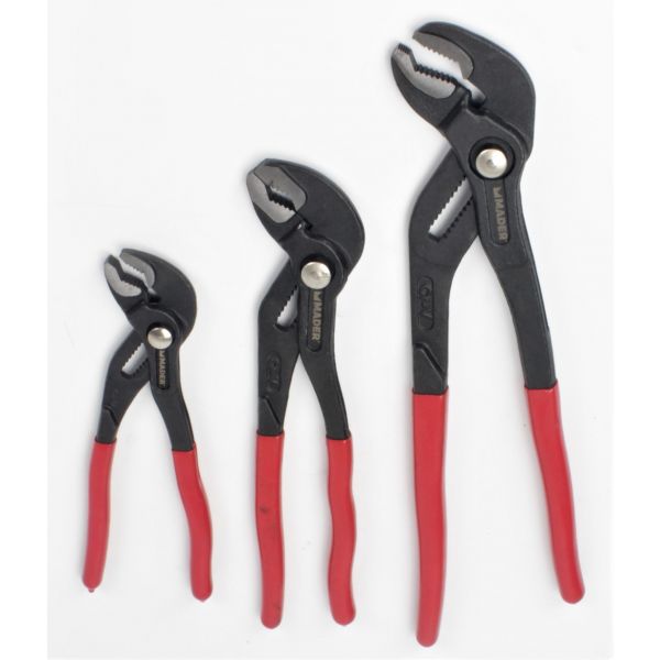 Mader Alicate Bomba de Água, Kit 3un - 57775