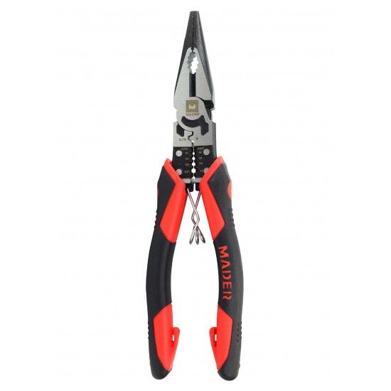 Alicate Multifunções, 9 IN 1, Ponta Direita, 215mm refª 61496 MADER