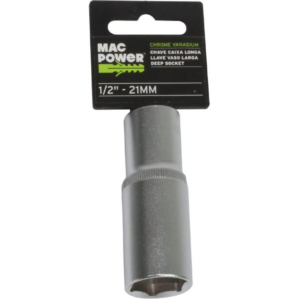 Mac Power Chave de Caixa Longa 1/2 21mm - 66484