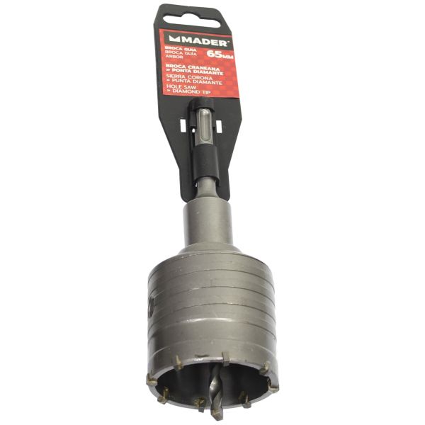 Mader Broca Craneana, Ponta Diamante, 65mm, com Broca Guia - 95857
