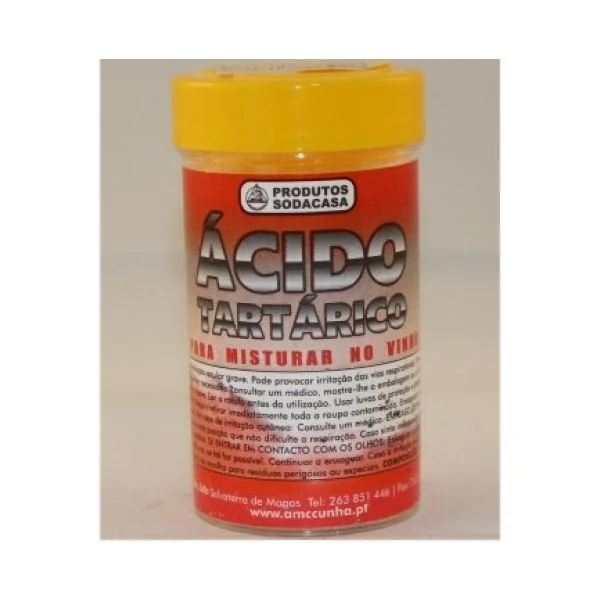Ácido Tartárico p/ Misturar Vinho - 5602624866007