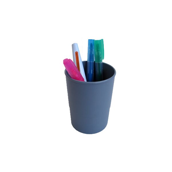 Porta Lápis Opaco Cinza - 57922504