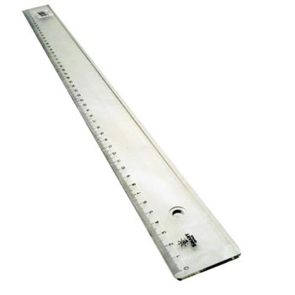 Ramirex 25 un. Réguas Plástico Inquebrável 30cm